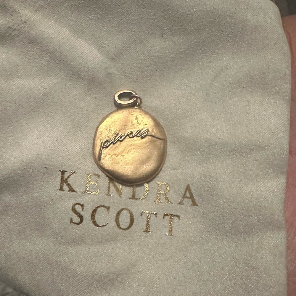 Kendra Scott Pisces Charm in Rose Gold